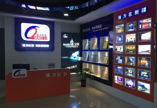 三门整体显示屏店招的作用。